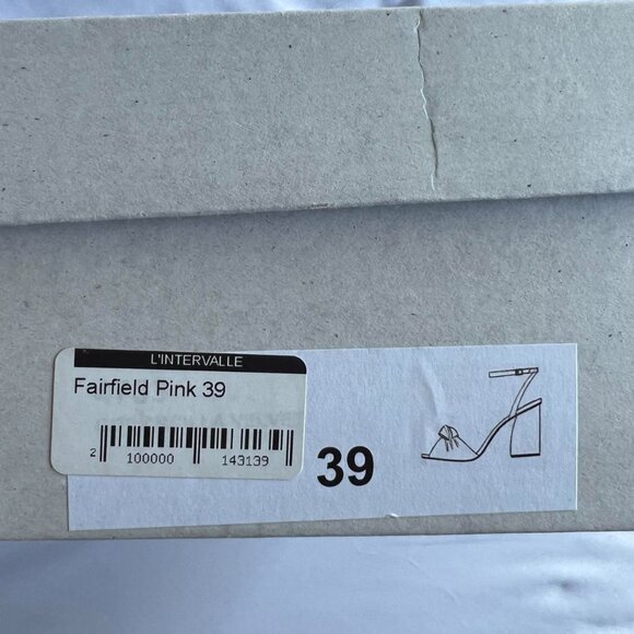 Lintervalle Velvet Heel Sandals Model Fairfield - Picture 3 of 3